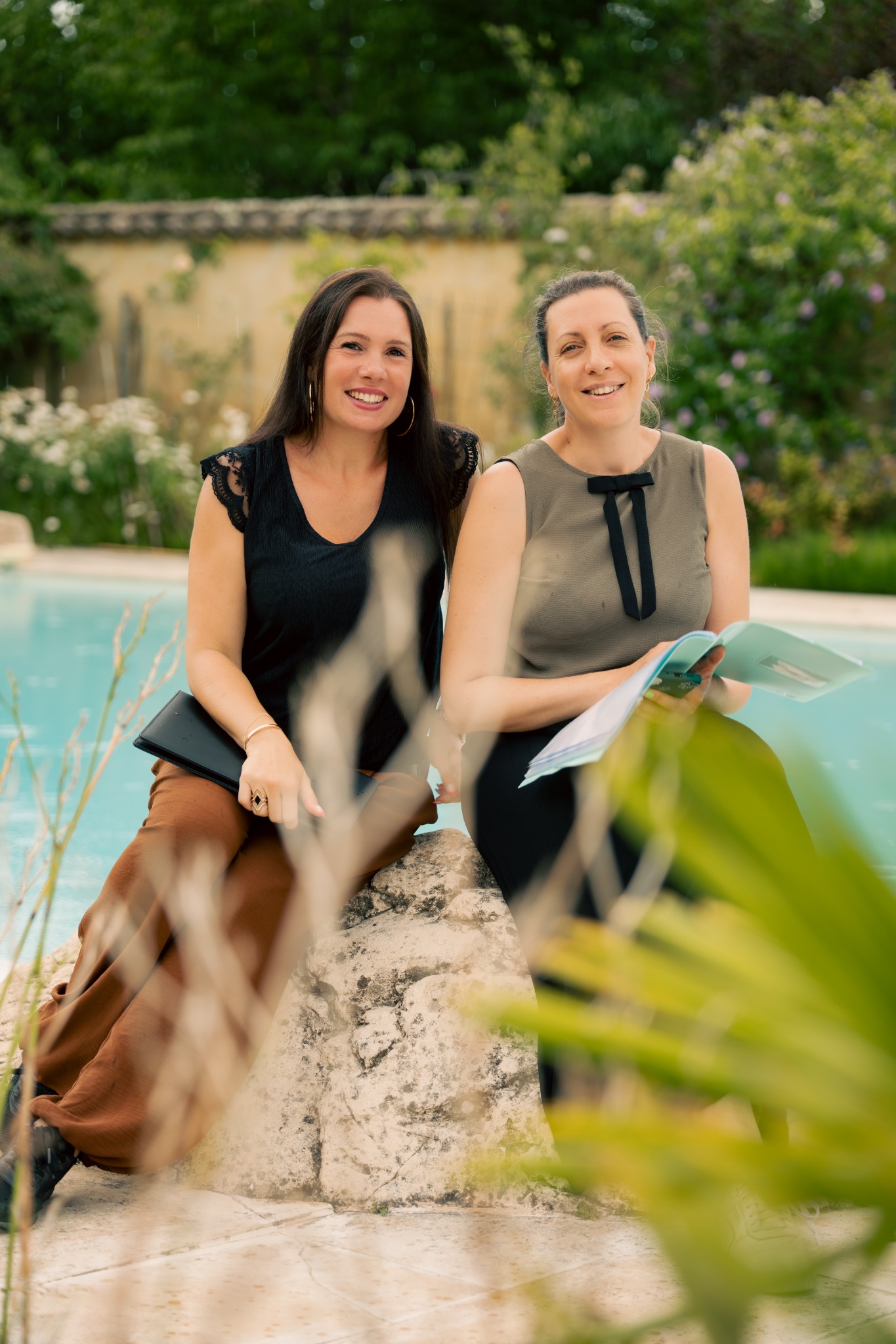 Perrine et Élodie, cofondatrices de Jebooktoo